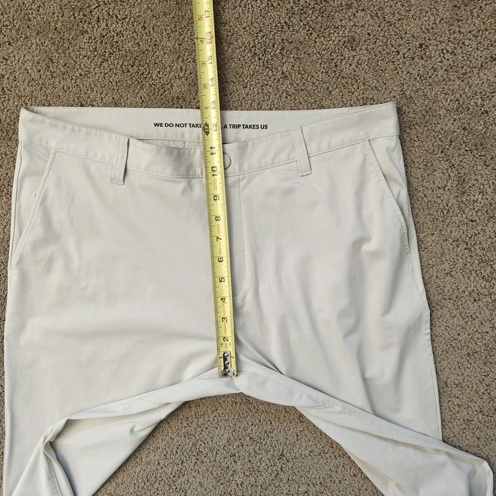 Rhone Commuter‎ Classic Casual Relaxed Khaki Pants Men's Sz 35 Comfortable Style